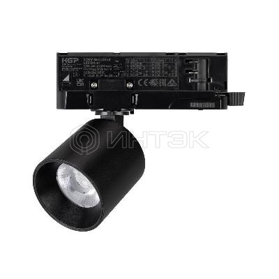 Светильник LGD-DYKE-4TR-R60-7W Warm3000 BK 50 deg 230В 7Вт 3000К IP20 метал. Arlight 052277 изображение, фото