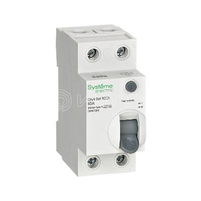 Выключатель дифференциального тока City9 Set 2п 63А 300мА A-S 230В Systeme Electric C9R87263
