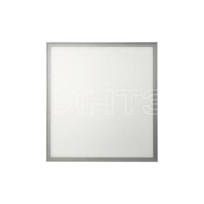 Светильник светодиодный SPL-5-40-6K (S) 595х595х8 40Вт 6500К IP40 2800лм универс. Ra>80 без драйвера NationStar ультратонкая панель серебр. ЭРА Б0026960 изображение, фото
