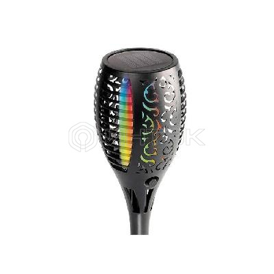 Светильник светодиодный SLR-S11-RGB садовый эффект факела 33LED 58см IP44 (3 варианта установки) солнечная батарея ФАZА 5040823 изображение, фото