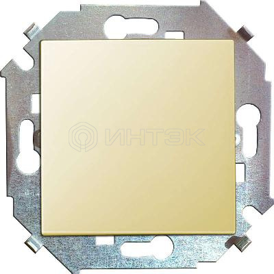 Переключатель проходной 1-кл. СП Simon 15 16А IP20 винтов. зажим механизм сл. кость Simon 1591201-031 изображение, фото