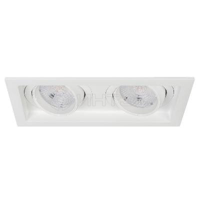 Светильник MS-VORTEX-BUILT-S170x90-2x12W Day4000 WH-WH 40 deg 230В 2х12Вт 4000К IP20 метал. Arlight 057771 изображение, фото