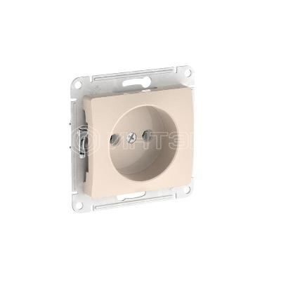 Розетка Glossa 16А без заземл. быстрозажим. клем. механизм беж.  Systeme Electric GSL000241S изображение, фото