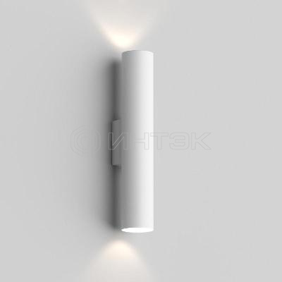 Светильник 15Вт 2xGU10 IP20 LED настен. алюм. бел. DENKIRS 723063 изображение, фото