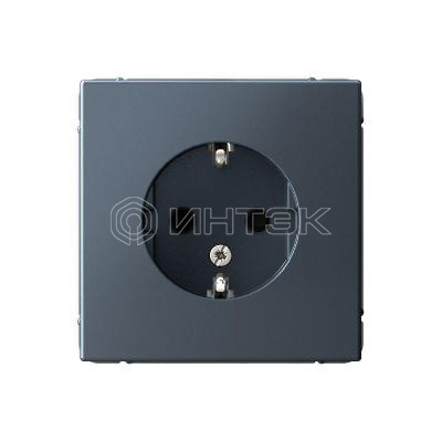 Розетка ArtGallery 16А с заземл. защ. шторки механизм грифель  Systeme Electric GAL000745 изображение, фото