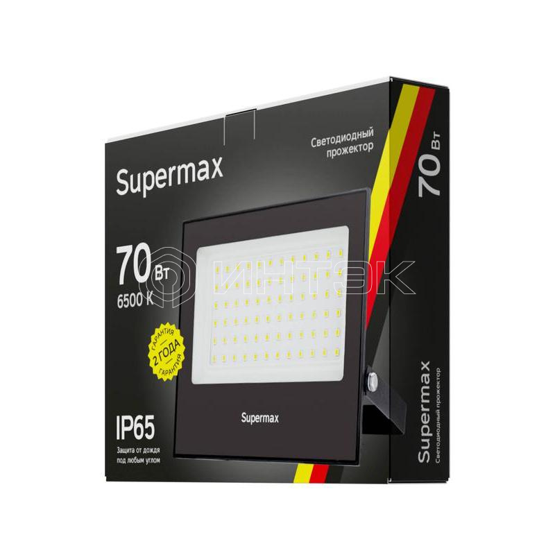 Прожектор светодиодный Supermax SPR 70Вт 6500К 7000лм IP65 КОСМОС S_PR_LED_70 изображение, фото