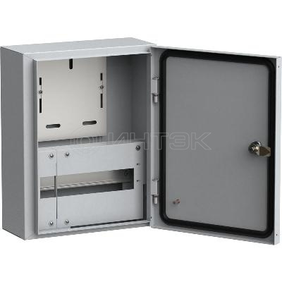 Корпус ЩУРн-1/12 TITAN 395х310х165мм IP54 без окна метал. IEK MKM22-N-12-54-Z изображение, фото