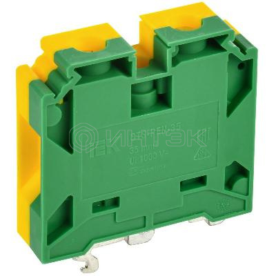 Колодка клеммная CTS-PEN ARMAFIX земля монтаж неск. напр. 35кв.мм IEK YCT11-02-K52-035 изображение, фото