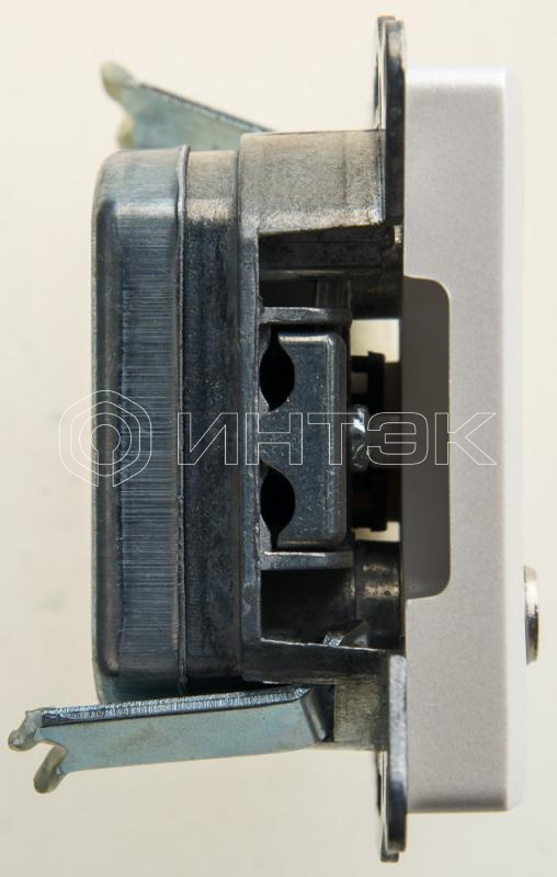 Розетка телевизионная оконечная TV/SAT Glossa 1дБ механизм перламутр Systeme Electric GSL000697 изображение, фото
