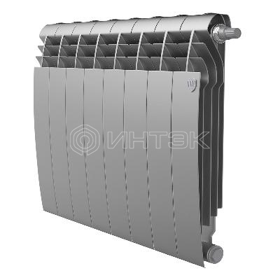 Радиатор Royal Thermo BiLiner 500 Silver Satin VR80 - 8 секц. изображение, фото