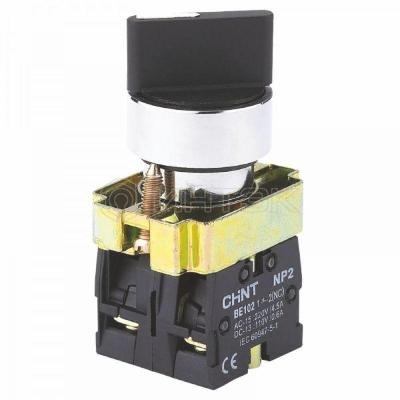Переключатель NP2-BD21 2 полож. с фиксацией 1НО IP40 CHINT 574847 изображение, фото