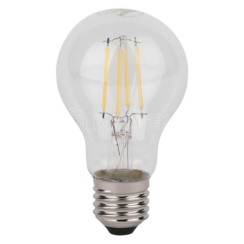 Лампа светодиодная филаментная LSCLA60 5W/840 230VFILCL 5Вт 4000К нейтр. бел. E27 600лм A угол пучка 300град. 220-240В (замена 60Вт) прозр. стекло OSRAM 4058075684034 изображение, фото