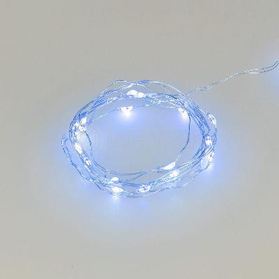 Гирлянда светодиодная ARD-DEW-HOME-2000-CLEAR-20LED-STD Blue 3V Battery Pack IP20 Ardecoled 048707 изображение, фото