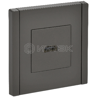  Розетка HDMI FP340 серый IEK FORTE&PIANO FP-H10-K03 изображение, фото
