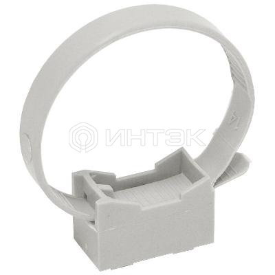 Держатель хомутный для труб со стяжкой d32-63 CFF2 сер. ELASTA IEK CTA10MP-CFF263-K41-100 изображение, фото