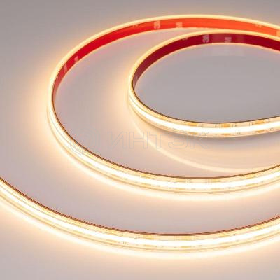 Лента светодиодная COB-PS-X560-12mm 24V Warm 2700К 9.6Вт/м IP67 герметичная (уп.10м) Arlight 048910 изображение, фото