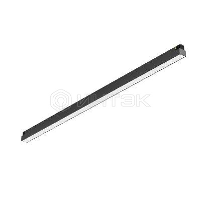 Светильник трековый SHINE LINEAR 24Вт 3000К IP20 48В DC 601х19х27 RA90 со светодиодом алюм. темн. никель DENKIRS 764339 изображение, фото