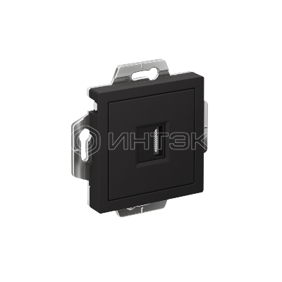 Розетка HDMI AtlasDesign механизм карбон Systeme Electric ATN001080 изображение, фото