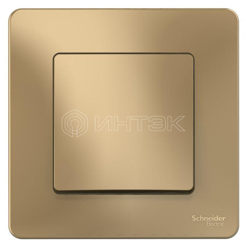 Переключатель проходной 1-кл. СП Blanca 10А IP20 (сх. 6) 250В титан Systeme Electric BLNVS010604 изображение, фото