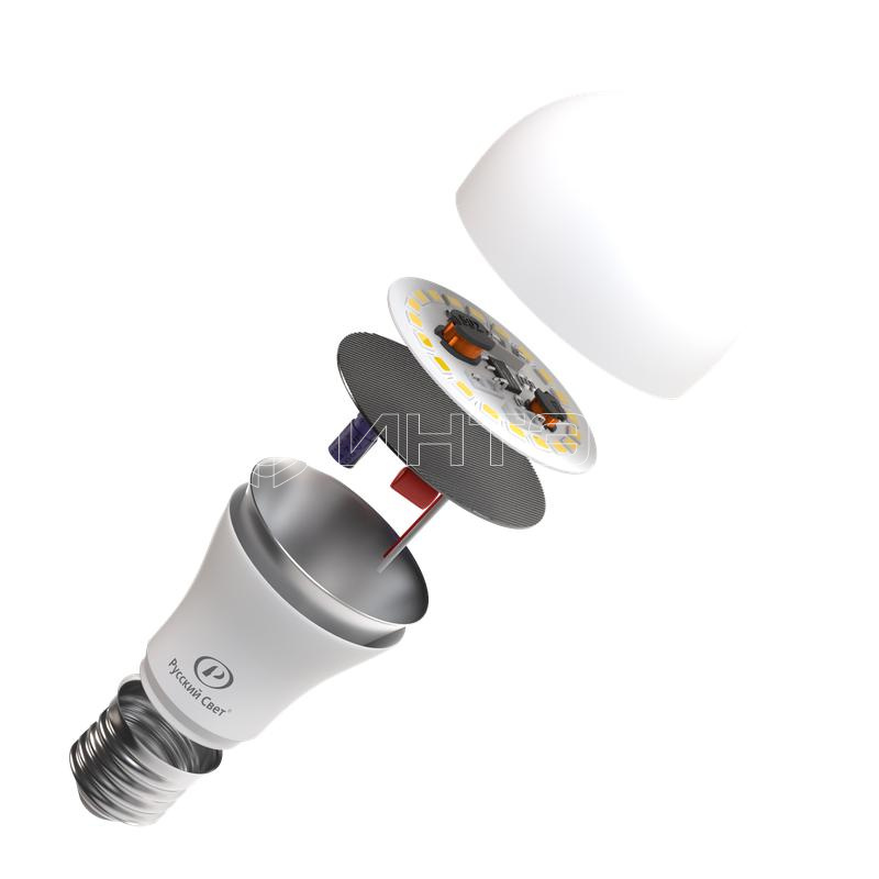 Лампа светодиодная RS LED A60 E27 14W 220-240В 2700К 14Вт 1400лм Ra 90 грушевидная  15010345106 изображение, фото