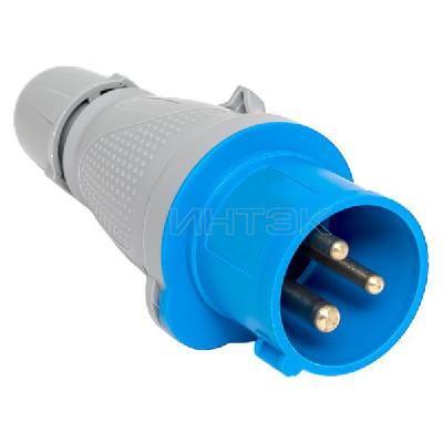 Вилка переносная 013 2Р+РЕ 16А 220В IP44 PROxima EKF ps-013-16-220-PRO изображение, фото