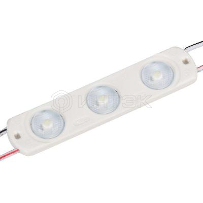 Модуль светодиодный герметичный CRAFT-2835-3-12V White 170deg 1.2Вт IP67 80х17.5мм закрытый (уп.100шт) Arlight 024839 изображение, фото