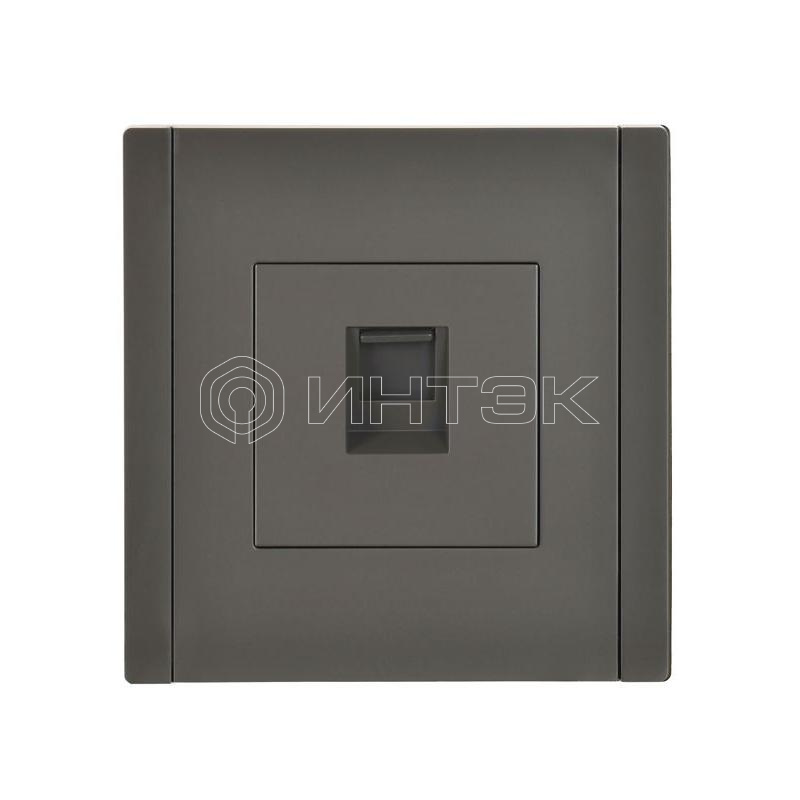Розетка компьютерная RJ45 кат.5E FORTE&PIANO FP332 сер. IEK FP-K10-1-K03 изображение, фото