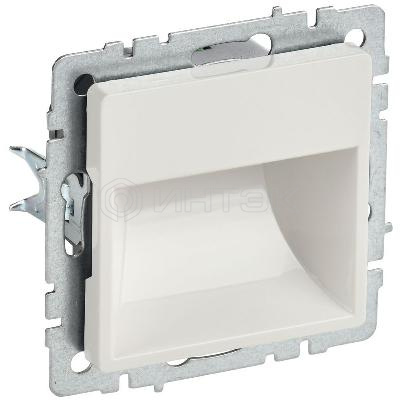 Подсветка светодиодная BRITE встраив. ПЛ20-БрБ механизм бел. IEK BR-FL20-K01 изображение, фото