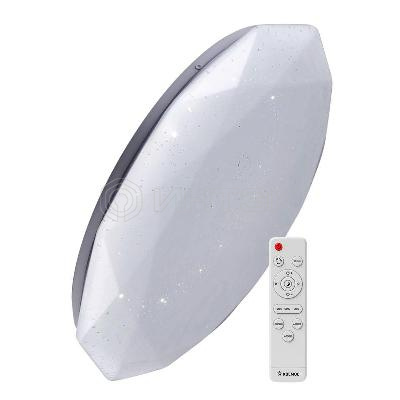 Светильник светодиодный PREMIUM DIAMOND 120Вт 3000-6500К IP40 9960лм 230В 500х90мм настен./потолочн. управляемый с пультом ДУ КОСМОС KSDiam120W изображение, фото