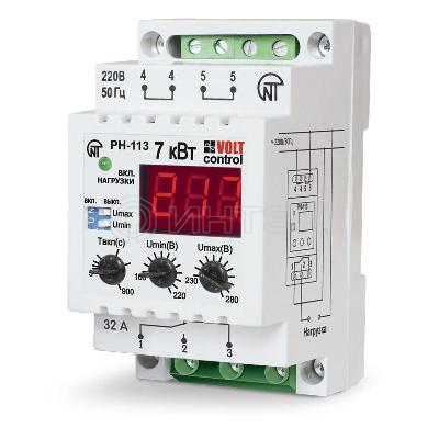 Реле напряжения РН-113 1ф НовАтек-Электро 3425600113 изображение, фото