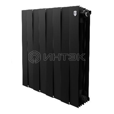 Радиатор биметаллический Royal Thermo PianoForte 500 Чёрный - 8 секц. изображение, фото