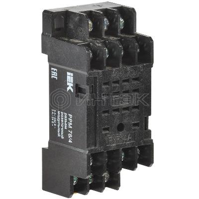 Разъем модульный РРМ78/4(PYF14A) для РЭК78/4(MY4) IEK RRP20D-RRM-4 изображение, фото