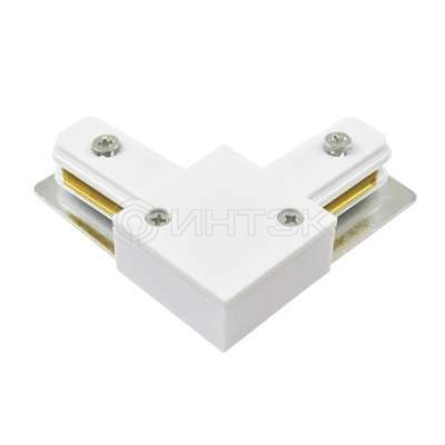 Коннектор шинопровода AC-1W-TL TOP-LINE угловой бел. IN HOME 4690612029368 изображение, фото