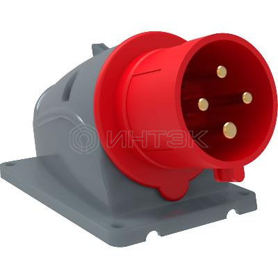 Вилка электрическая наружн. уст. 32А 3P+PE 380В IP44 MAGNUM ССИ-524 IEK PSN52-032-4 изображение, фото