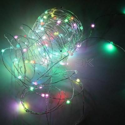 Гирлянда "Нить" LDMS120-RGB 120 RGB ярких минисветодиодов 12м уличная SHLights 4690601042996 изображение, фото