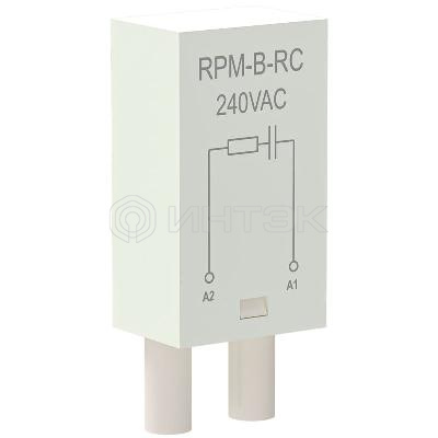 Модуль защиты для реле RC-цепь 240В AC ONI RPM-B-RC-AC240V изображение, фото