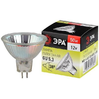 Лампа галогенная GU5.3-MR16-50W-12V-Cl ЭРА C0027358 изображение, фото