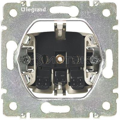 Розетка 1-м СП Valena 16А IP21 250В 2P+E защ. шторки безвинт. клеммы бел. Legrand 774222 изображение, фото