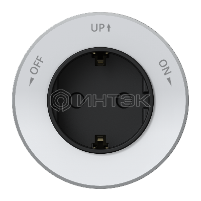 Розетка MultiTrack 16А 250В 2К+З круглая бел. Systeme Electric MTK13001W изображение, фото