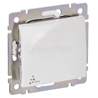 Переключатель проходной 1-кл. СП Valena 10А IP44 250В механизм бел. IEK 774206 изображение, фото