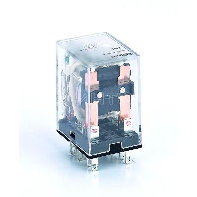 Реле промежуточное ПР-102 5А 230В AC 2 конт. с LED-индикацией DEKraft 23864DEK изображение, фото