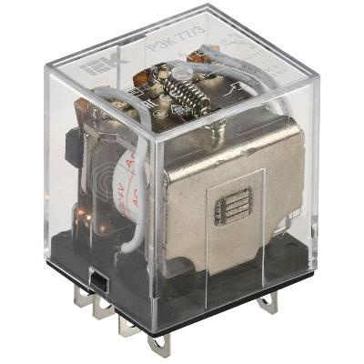 Реле РЭК 77-3 10А 24В AC IEK RRP10-3-10-024A изображение, фото