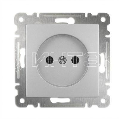 Розетка 1-м без заземл. СП 16А IP20 250В механизм Karea сер. Makel 57065022 изображение, фото