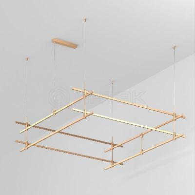 Трек ART-APRIORI-QUADRAT-2-HANG-2000х2000 GD IP20 метал. Arlight 048547 изображение, фото