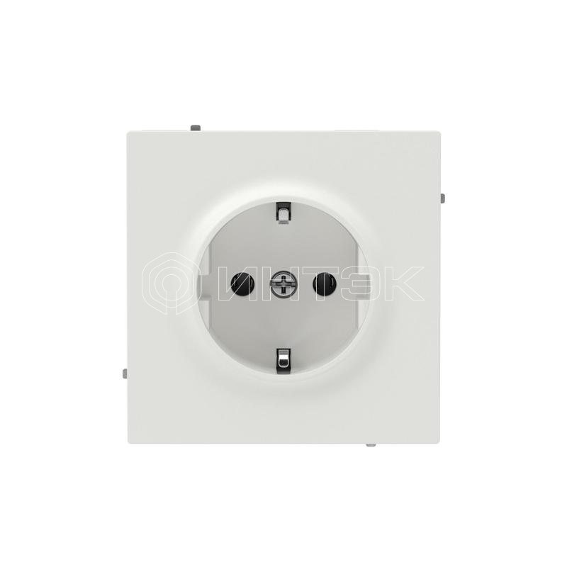 Розетка силовая KANT 2P+E без шторки бел. песок DKC 7010033 изображение, фото