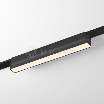 Светильник трековый Air Linear 3000 9Вт 3000К IP20 48В DC 230х26х36мм RA90 120град. со светодиодом алюм. черн. DENKIRS 723256 изображение, фото