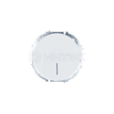 Выключатель 1-кл. СП O Systeme ElectricN 10А IP20 с подсветкой механизм бел. LEZARD 743-0288-111 изображение, фото