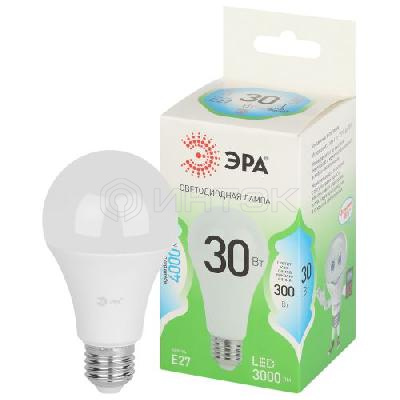 Лампа светодиодная GREEN LINE A65-30W-840-E27 GL 30Вт груша 4000К яркий свет бел. E27 Эра Б0067144 изображение, фото