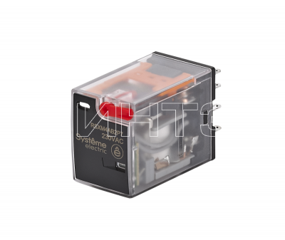 Реле 6А 4перекл. 230В AC тест кнопка LED Systeme Electric RSXM4AB2P7 изображение, фото