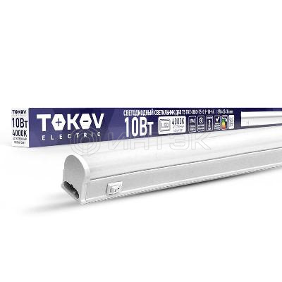 Светильник светодиодный ДБО Т5 10Вт 4К IP40 TOKOV ELECTRIC TKE-DBO-T5-0.9-10-4K изображение, фото